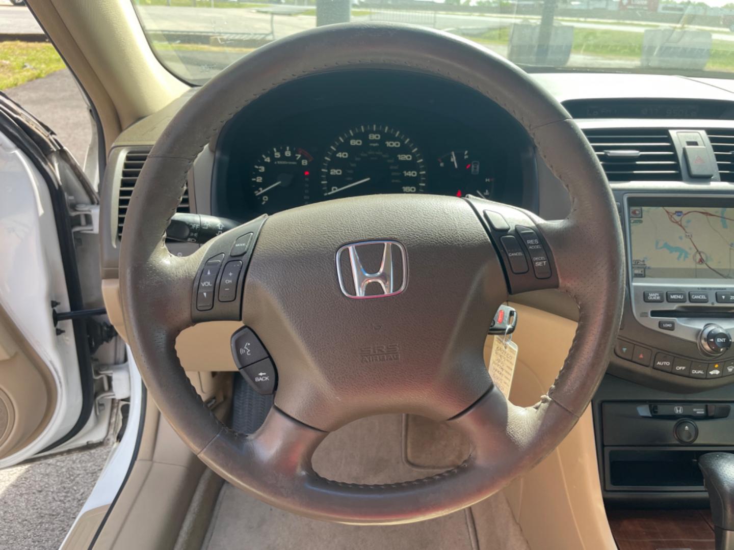 2007 White Honda Accord (1HGCM66867A) with an V6, VTEC, 3.0 Liter engine, Automatic transmission, located at 8008 Warden Rd, Sherwood, AR, 72120, (501) 801-6100, 34.830078, -92.186684 - Photo#16